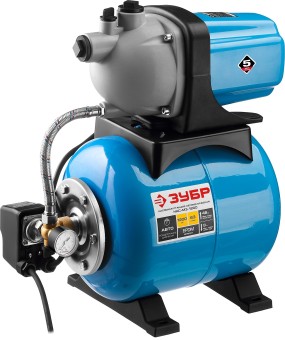 Автоматическая насосная станция НАС-М3-1200 ЗУБР 1200 Вт, бак 20 л