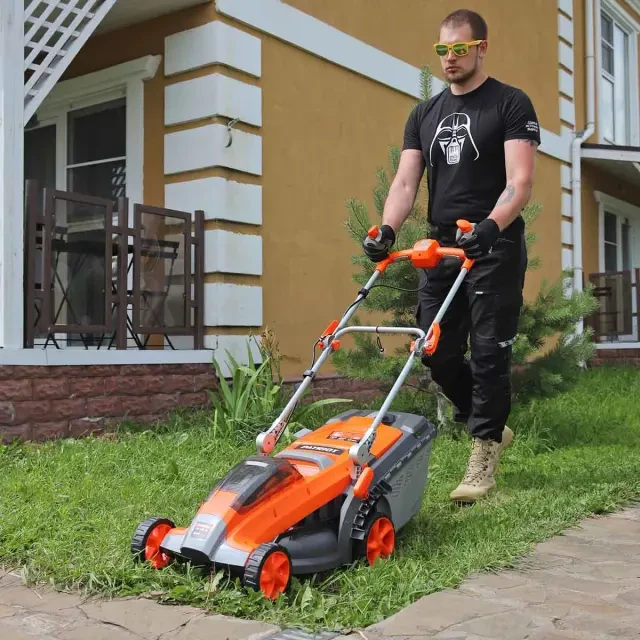 Аккумуляторная газонокосилка Patriot CM 435XL