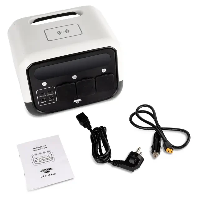 Портативная электростанция AMO PS 700 Pro белая