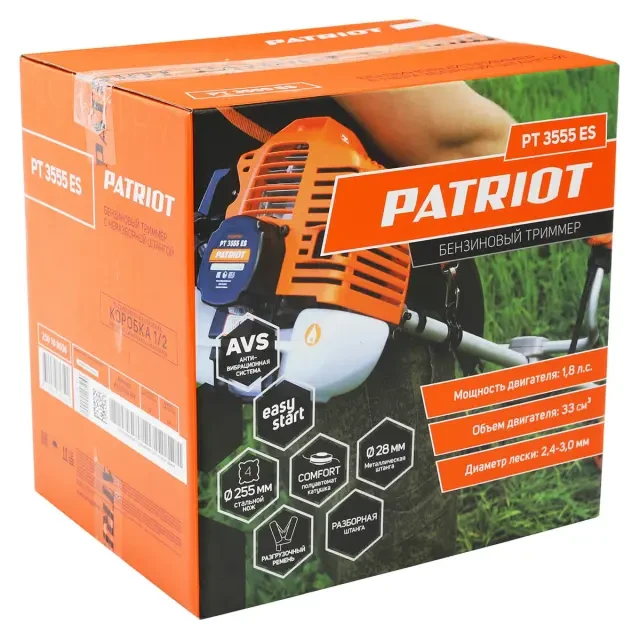 Бензиновый триммер Patriot PT 3555ES Country