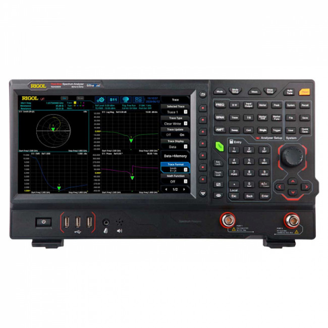 Анализатор спектра реального времени RIGOL RSA5065N с трекинг-генератором и векторным анализатором цепей