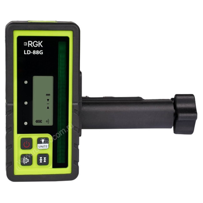 Комплект: ротационный нивелир RGK SP-610G + миллиметровый приёмник излучения RGK LD-88G