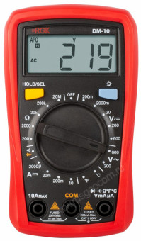 Мультиметр RGK DM-10 с поверкой
