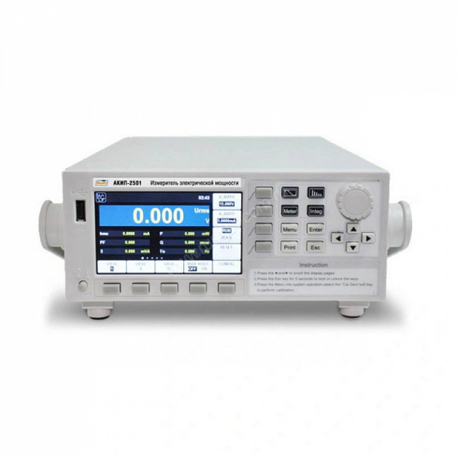 Измеритель электрической мощности АКИП-2501 Измеритель электрической мощности АКИП-2501