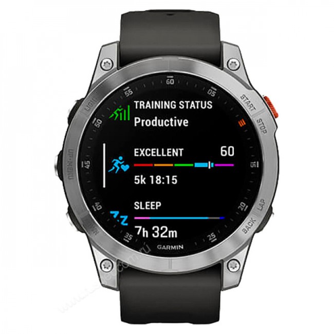 Часы Garmin Epix (Gen 2) серый стальной