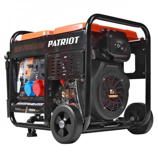Дизельный генератор Patriot GRD 7500DAW Дизельный генератор Patriot GRD 7500DAW