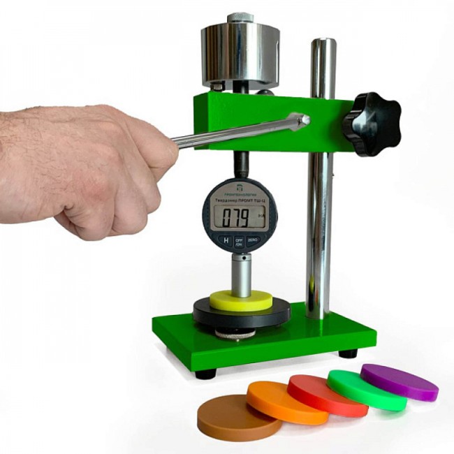 Твердомер Шора ПРОМТ ТШ-Ц (тип А) (со штативом) Твердомер Шора ПРОМТ ТШ-Ц (тип А) (со штативом)