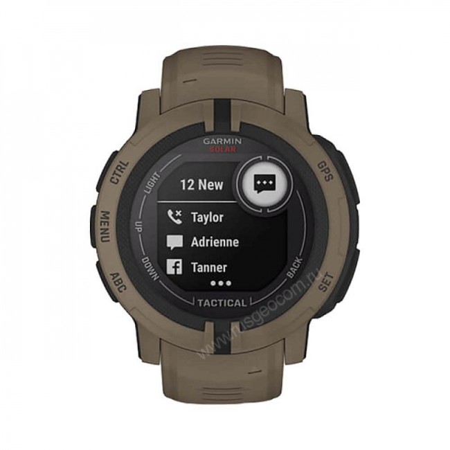 Часы Garmin Instinct 2 Solar Tactical коричневый Часы Garmin Instinct 2 Solar Tactical коричневый