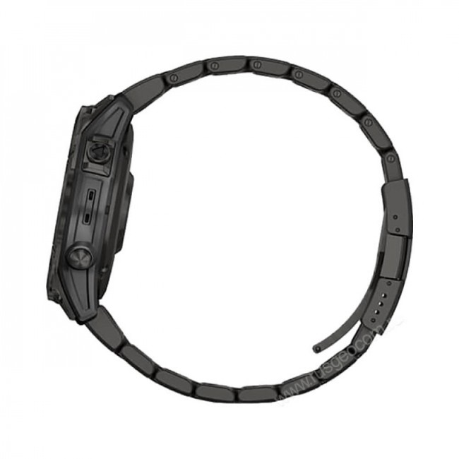 Часы Garmin Fenix 7 Sapphire Solar титановый угольно-серый DLC с угольно-серым титановым DLC браслетом Часы Garmin Fenix 7 Sapphire Solar титановый угольно-серый DLC с угольно-серым титановым DLC браслетом