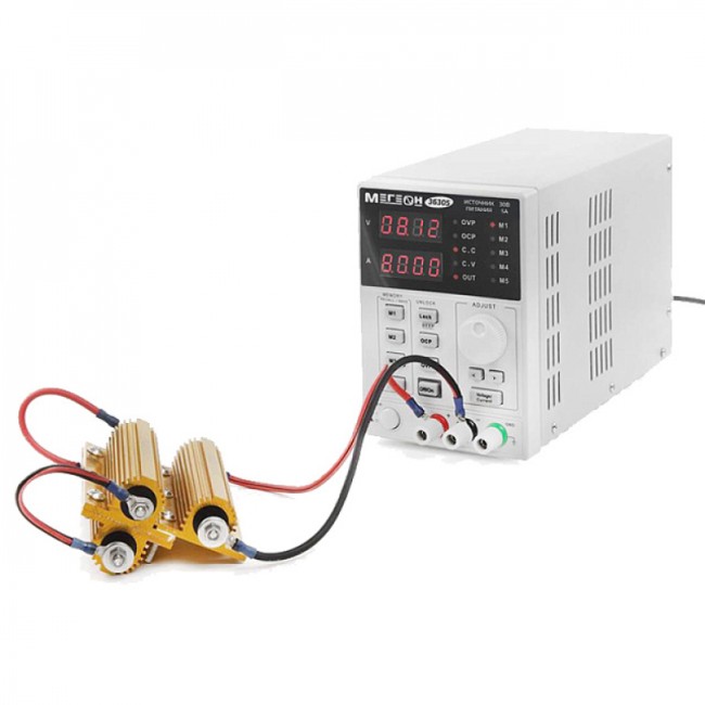 Одноканальный программируемый линейный источник питания МЕГЕОН 36305 Одноканальный программируемый линейный источник питания МЕГЕОН 36305