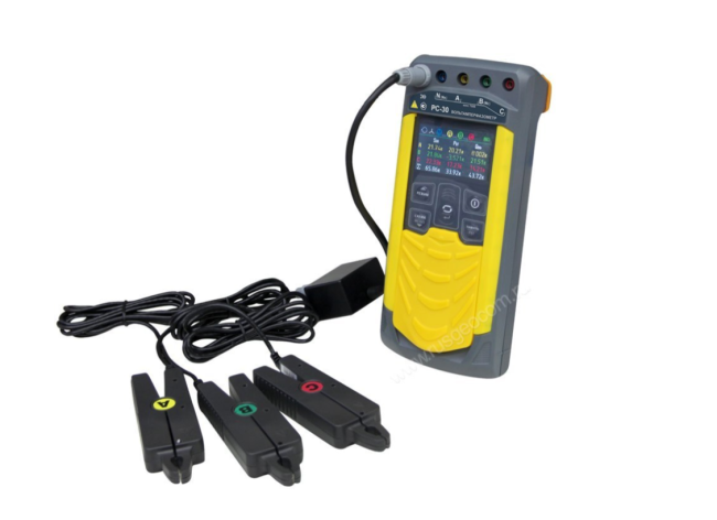 Вольтамперфазометр РС-30 с клещами КТИ-30 с поверкой Вольтамперфазометр РС-30 с клещами КТИ-30 с поверкой