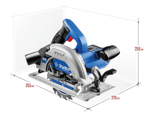 Циркулярная пила ПДП-55 ЗУБР Циркулярная пила ПДП-55 ЗУБР