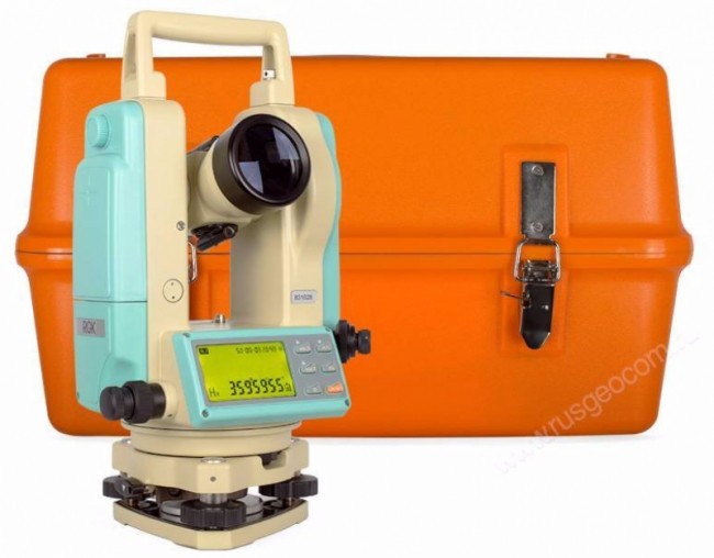 Электронный теодолит RGK T-05 (лазерный отвес) с поверкой