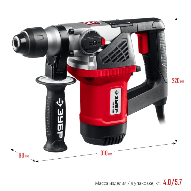 Перфоратор SDS Plus ПВ-28-1000 ЗУБР Перфоратор SDS Plus ПВ-28-1000 ЗУБР